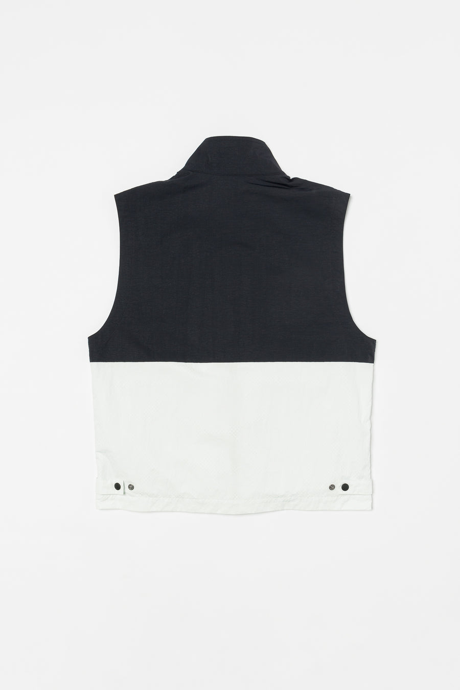 nike black and white vest