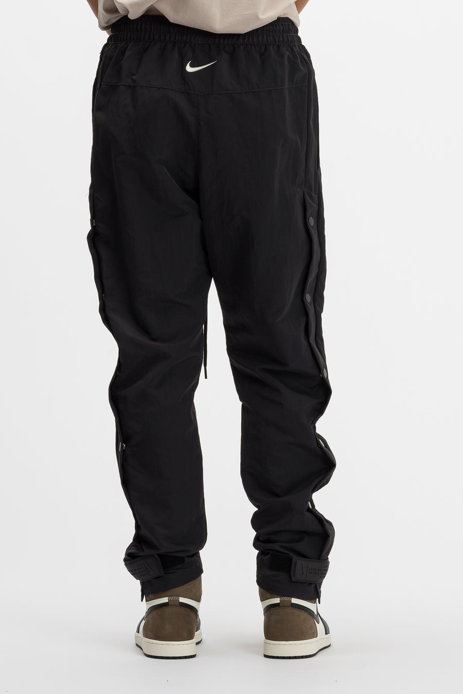 nike fear of god pants black