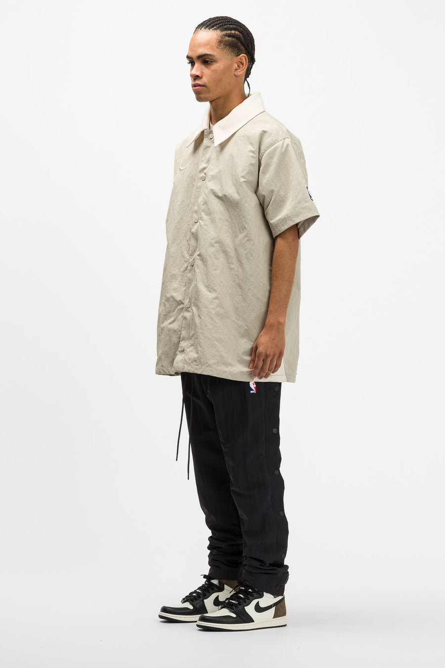 nike x fear of god tee short sleeve jacket