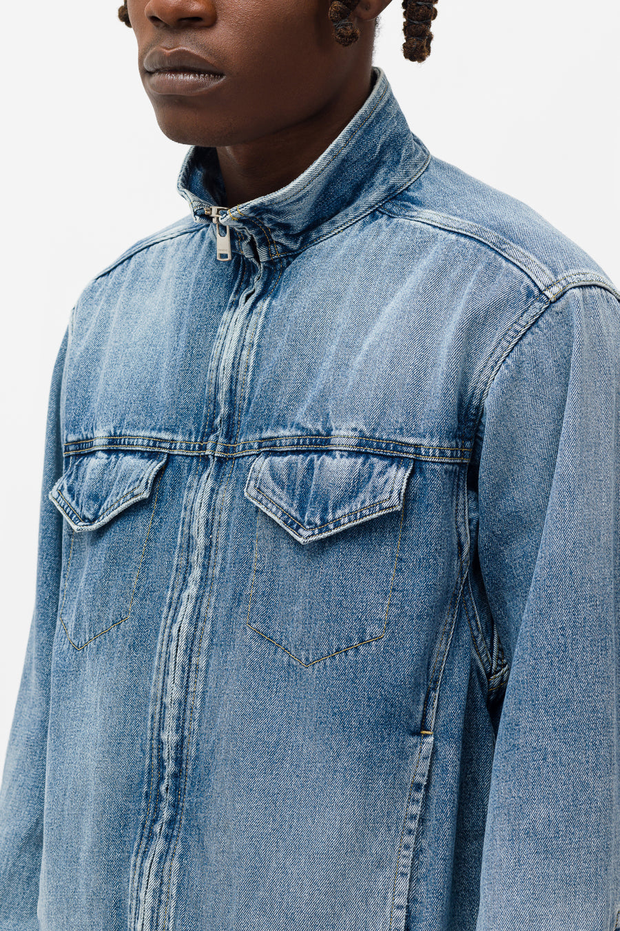 nonnative TRUCKER BLOUSON 12.5oz DENIM-