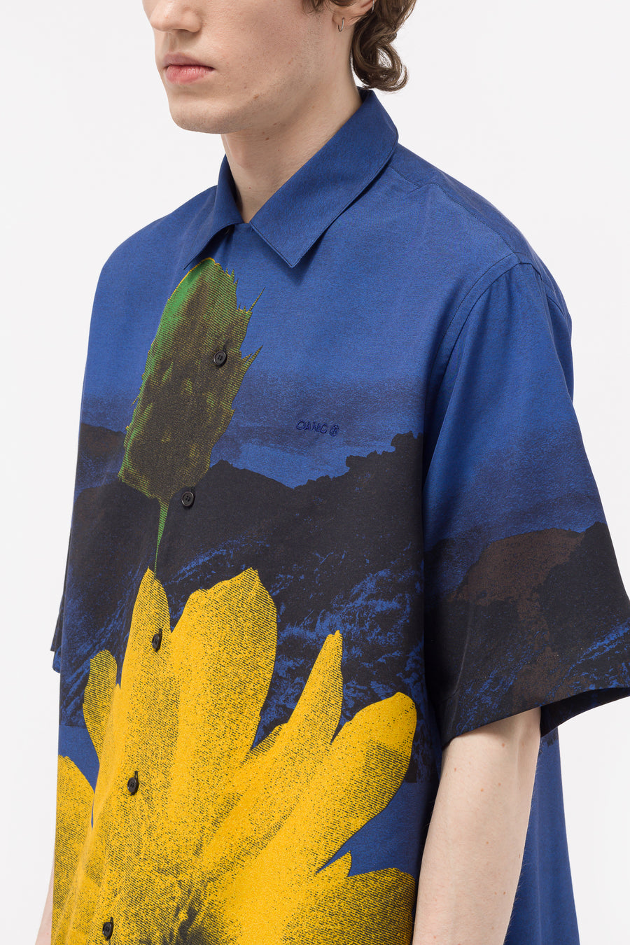 OAMC - Men's Kurt Shirt in Blue - Notre