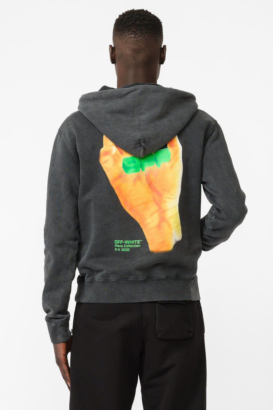 off white hands hoodie