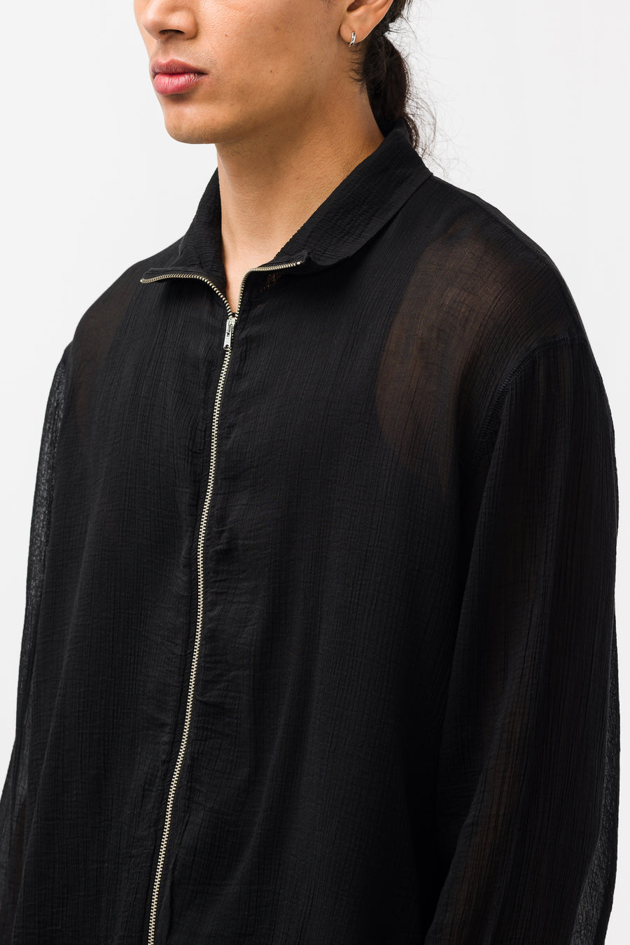 our legacy shrunken full zip polo