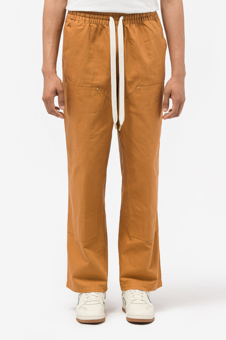 Rhuigi Double Knee Pants in Desert Tan