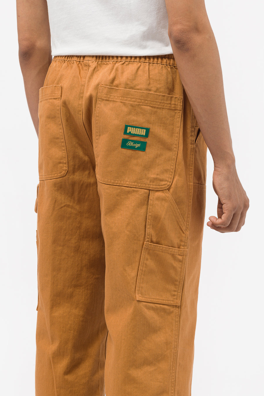 Rhuigi Double Knee Pants in Desert Tan