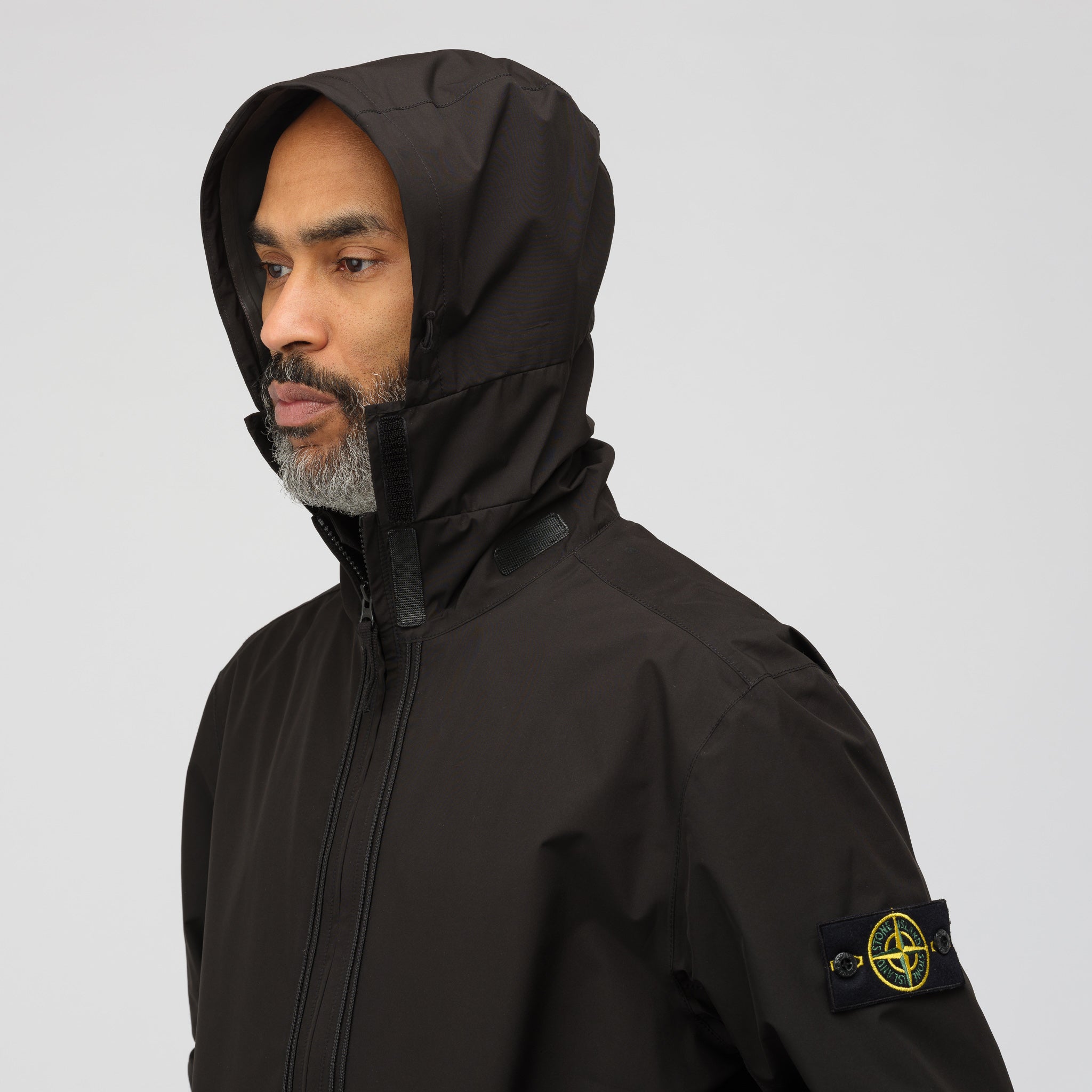 Stone Island Hoodie Black Hoodie And Sweater