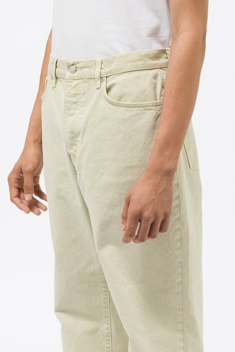 Stüssy - Men's Double Dye Big 'Ol Jeans in Cream - Notre