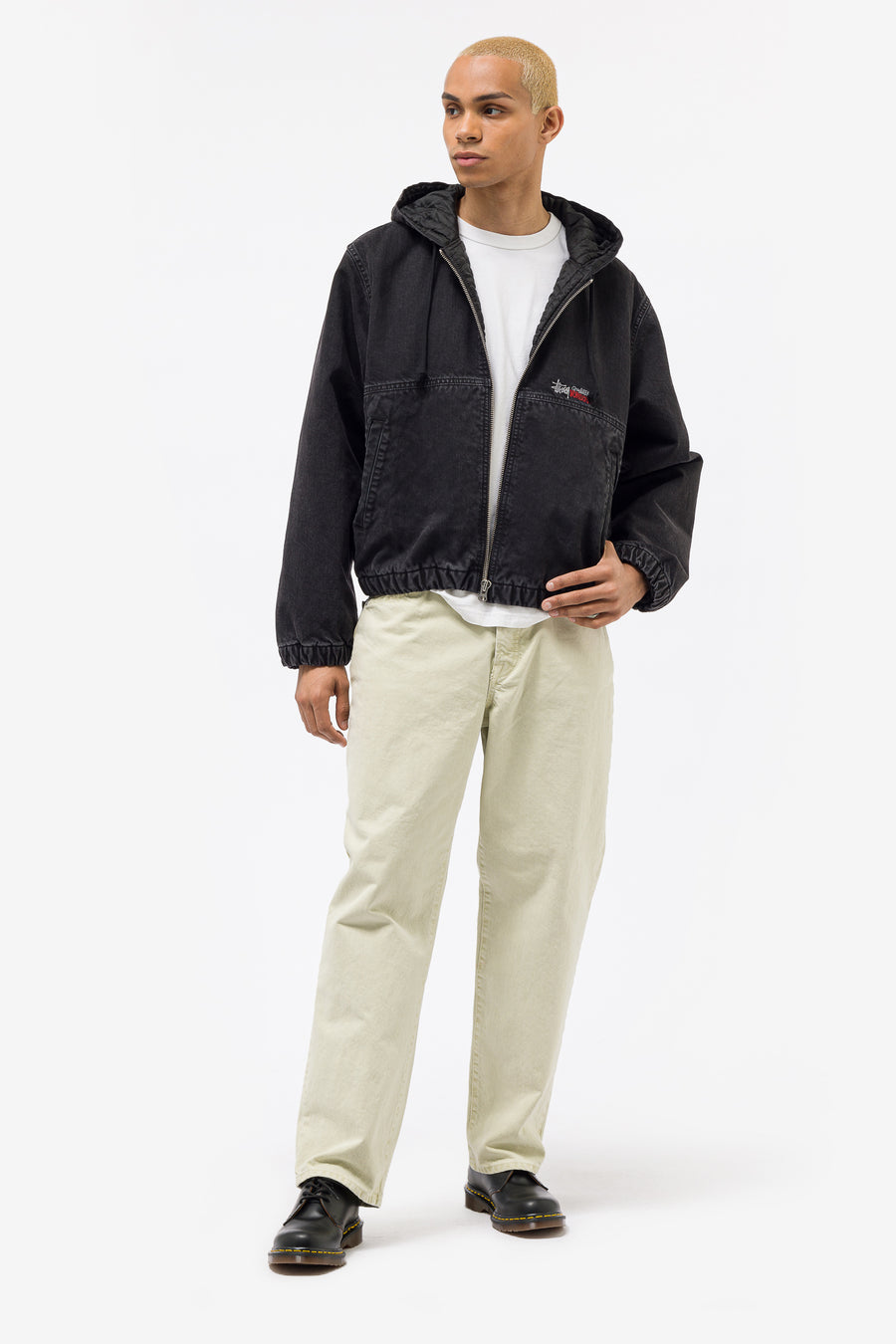 stussy big ol jeans \u0026 Hooded work jacket