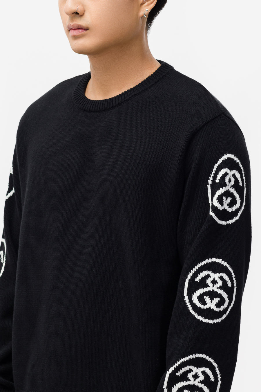 STUSSY SS-LINK SWEATER size XL | angeloawards.com