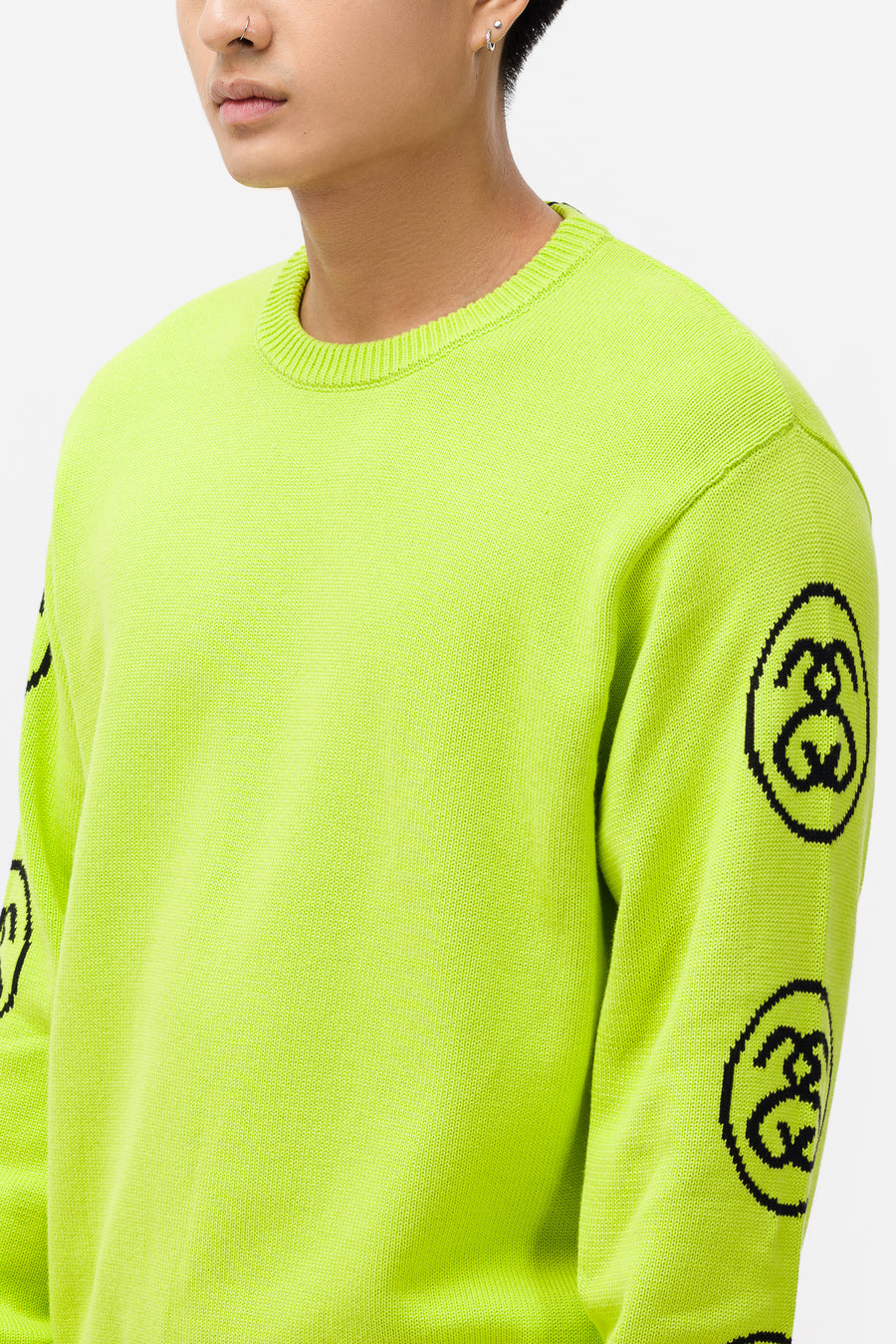 SS-Link Sweater in Lime