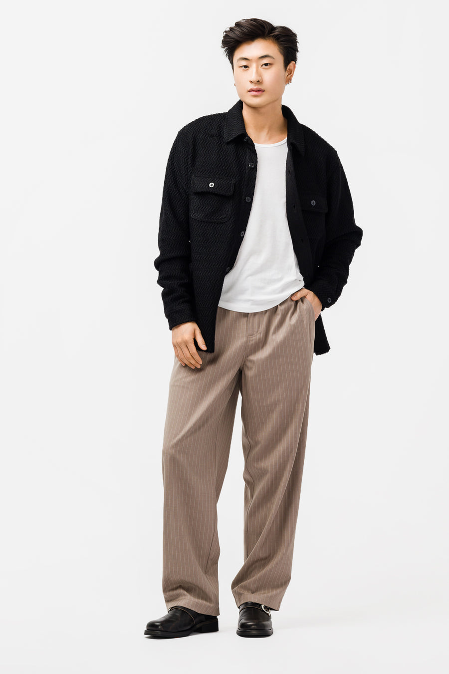 STUSSY Striped Volume Pleated Trouser ic.sch.id