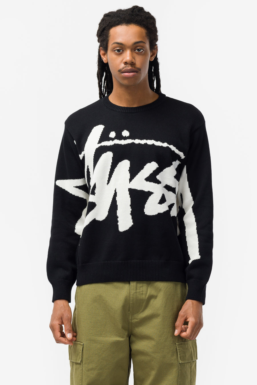 STUSSY STOCK SWEATER ニットセーター サイズＭ - ニット/セーター