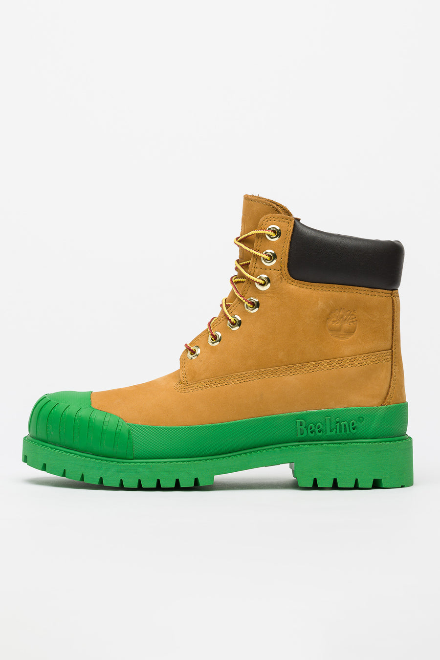 green rubber timberland