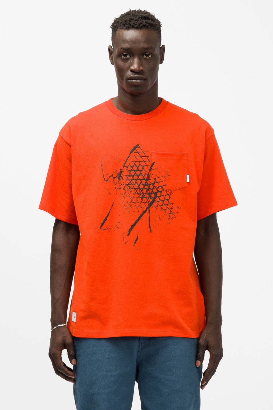 vans orange t shirt