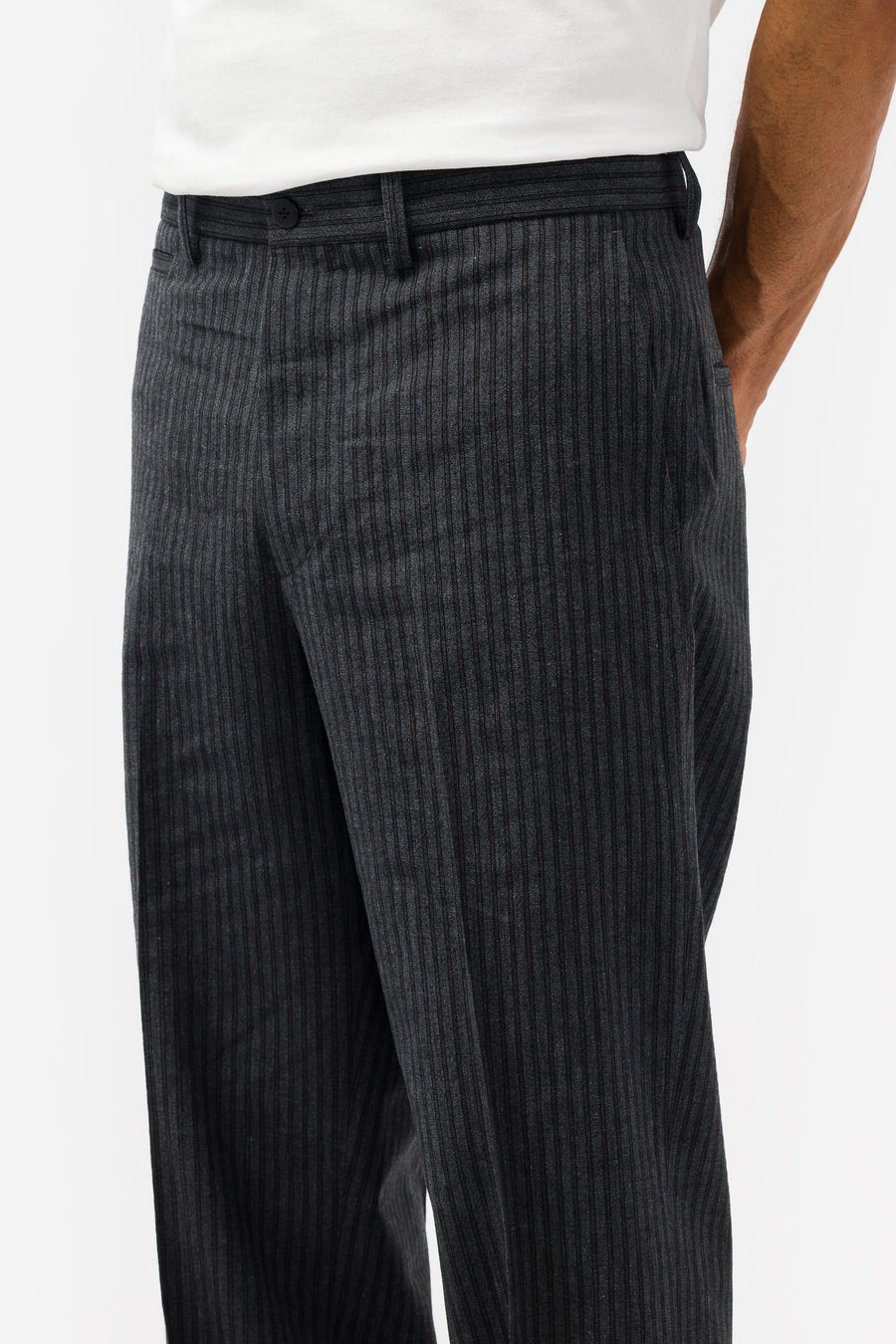 美品 22SS ビズビム STETSON SLACKS SANTOME パンツ30cm股下