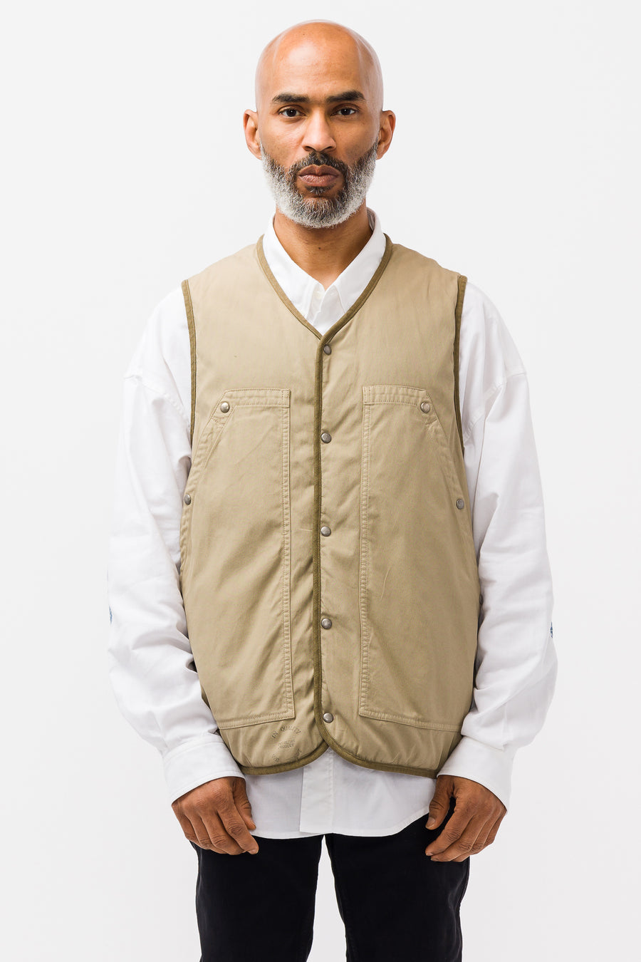 visvim 0122105013005 COVEY DOWN VEST OLIVE 2 | www.avredentor.com.br