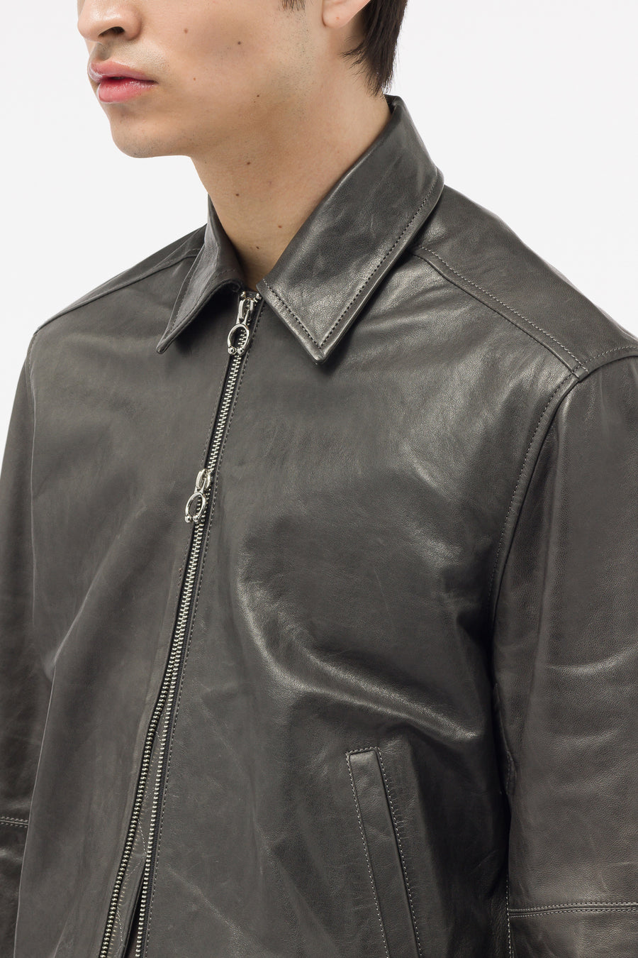 XIMONLEE - Men's Chain Cuff Jacket in Grey - Notre