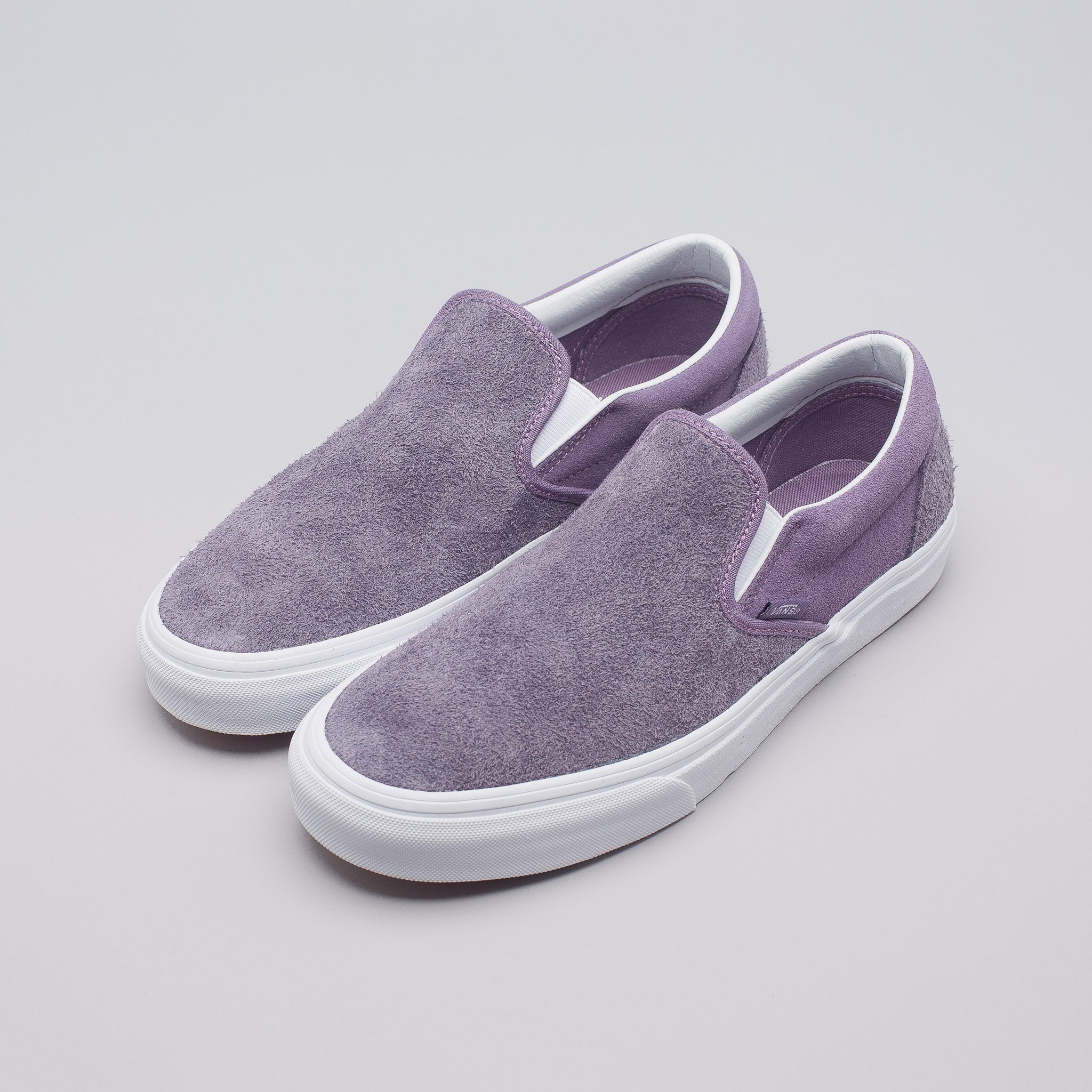 violet suede vans