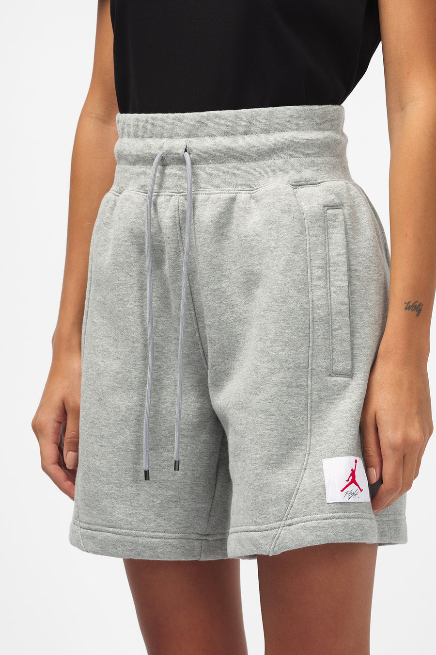 dark grey jordan shorts