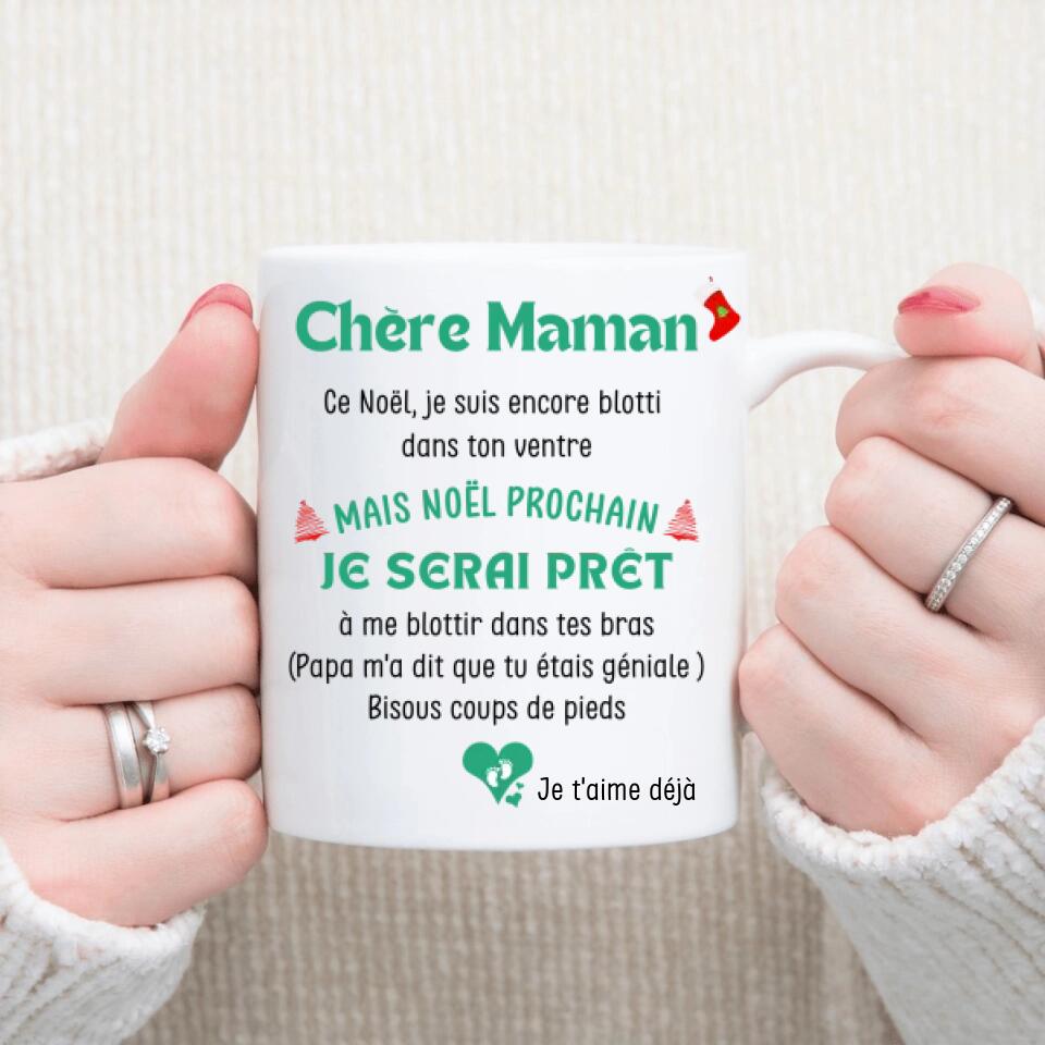 Mug Personnalise Echographie Future Maman Joyeux Noel Jusqu A 30 De Remise Petit11