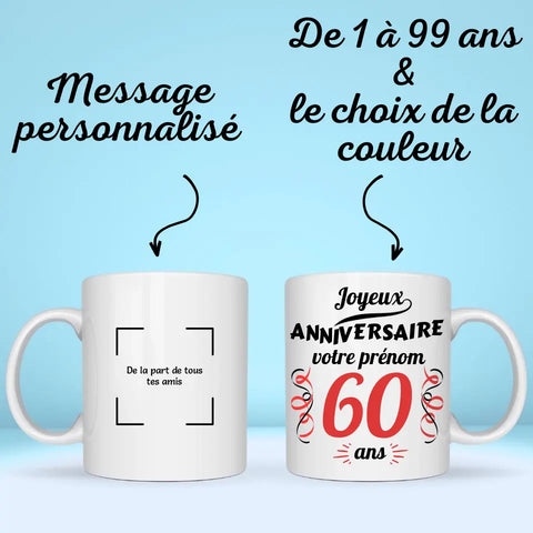 Mug Je n'ai pas 40 ans,idée de cadeau d'anniversaire 40 ans