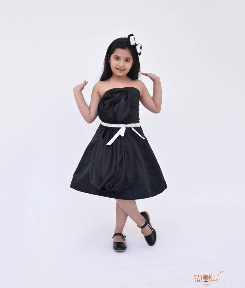 Black Colour Gown
