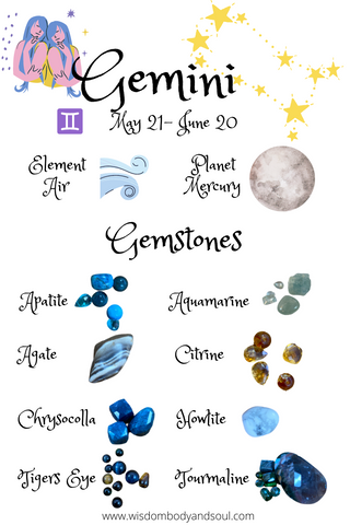 Gemini Gemstones