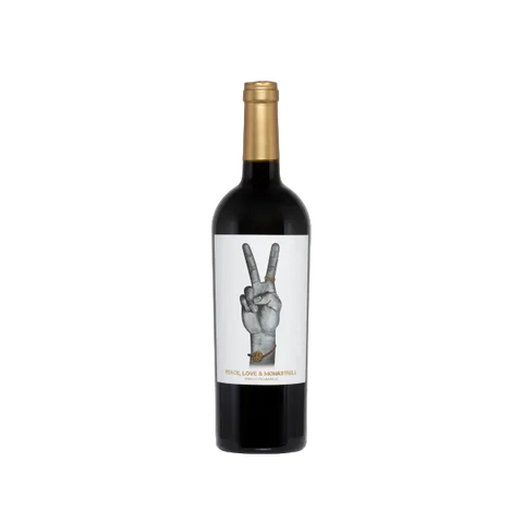 Flasche Wein Ego Bodegas Peace, Lov and Monastrell