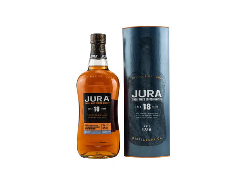 Flasche Whisky Jura 18 Jahre