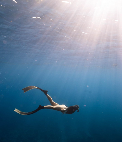 Freediving Ningaloo reef western australia ETTO australian stories