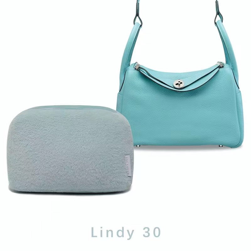 Satin Pillow Luxury Bag Shaper For Hermes' Lindy 26 / 30 (Champagne) - More  colors available