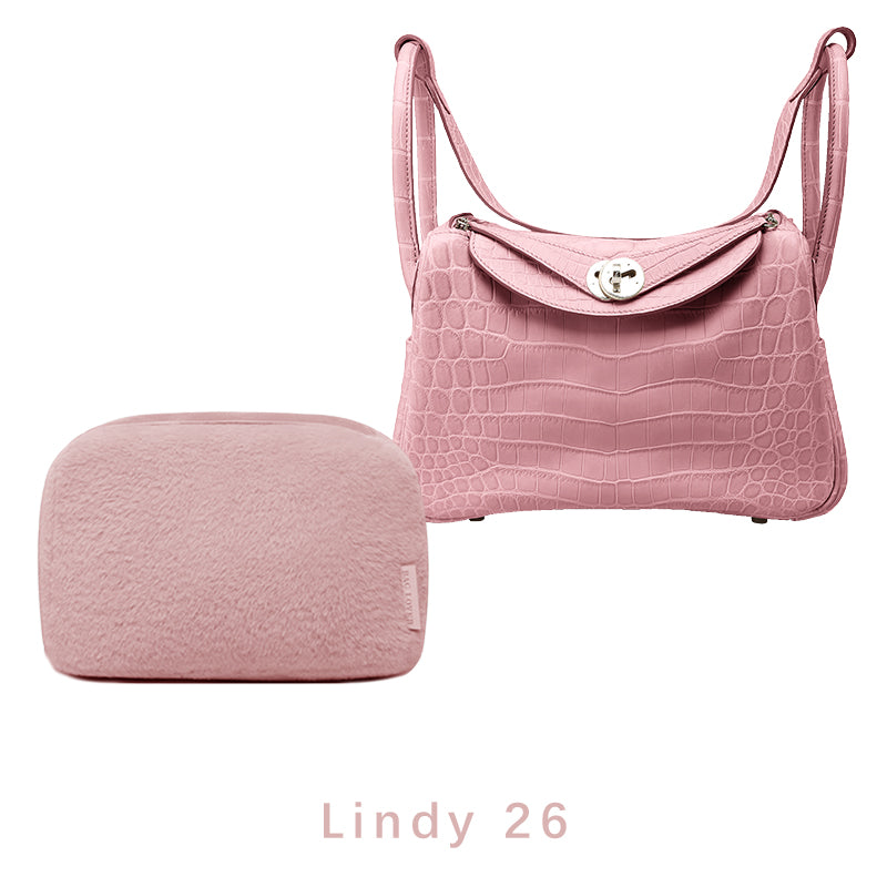 Satin Pillow Luxury Bag Shaper For Hermes Lindy 26 and Lindy 30.