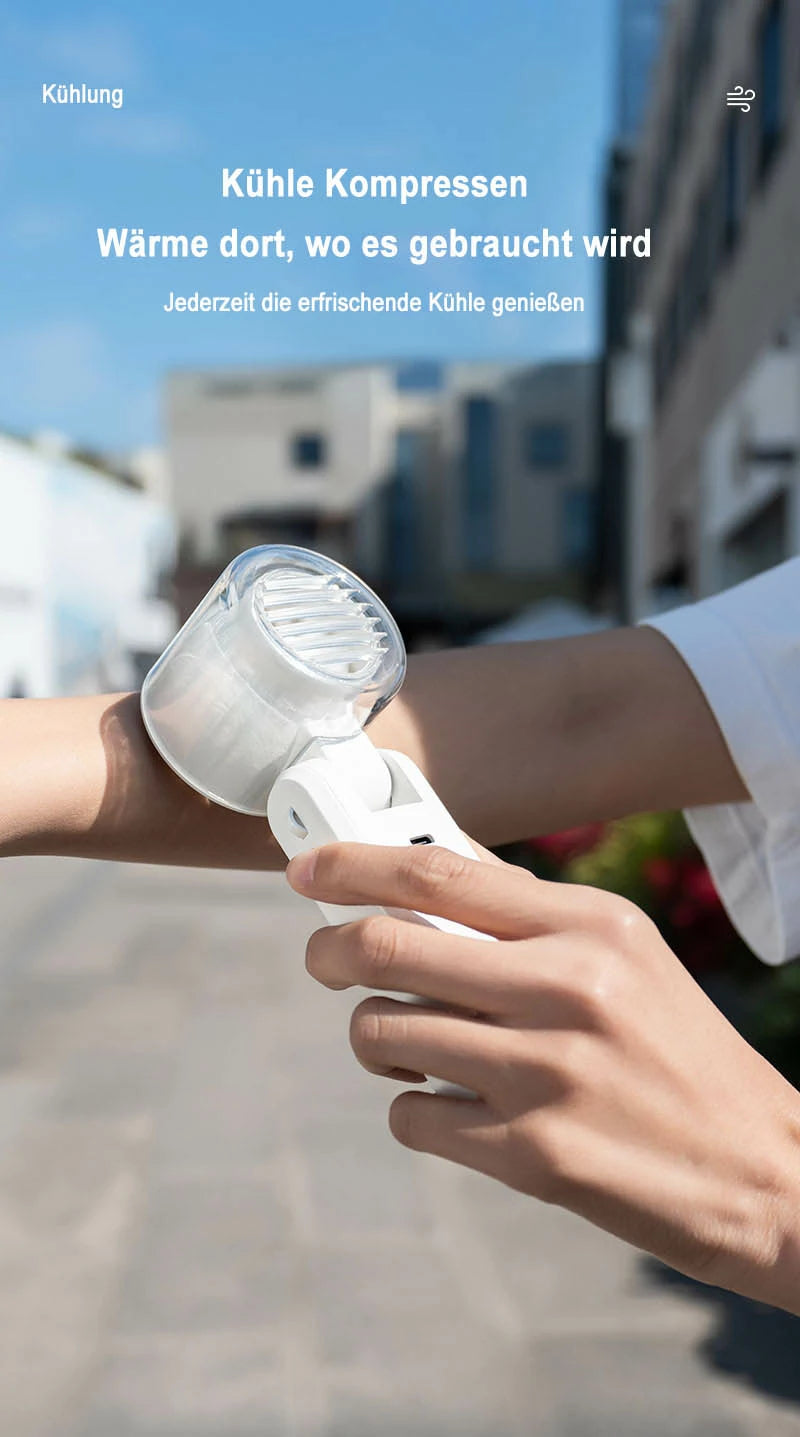 Mini-Handventilator mit Kühlfunktion 4