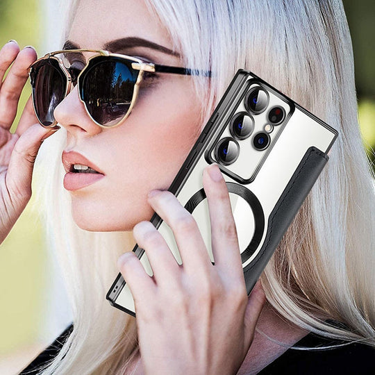 🎁Hot Sale 49% OFF⏳2024 New Leather Textured Flip Phone Case For Samsung Image 1