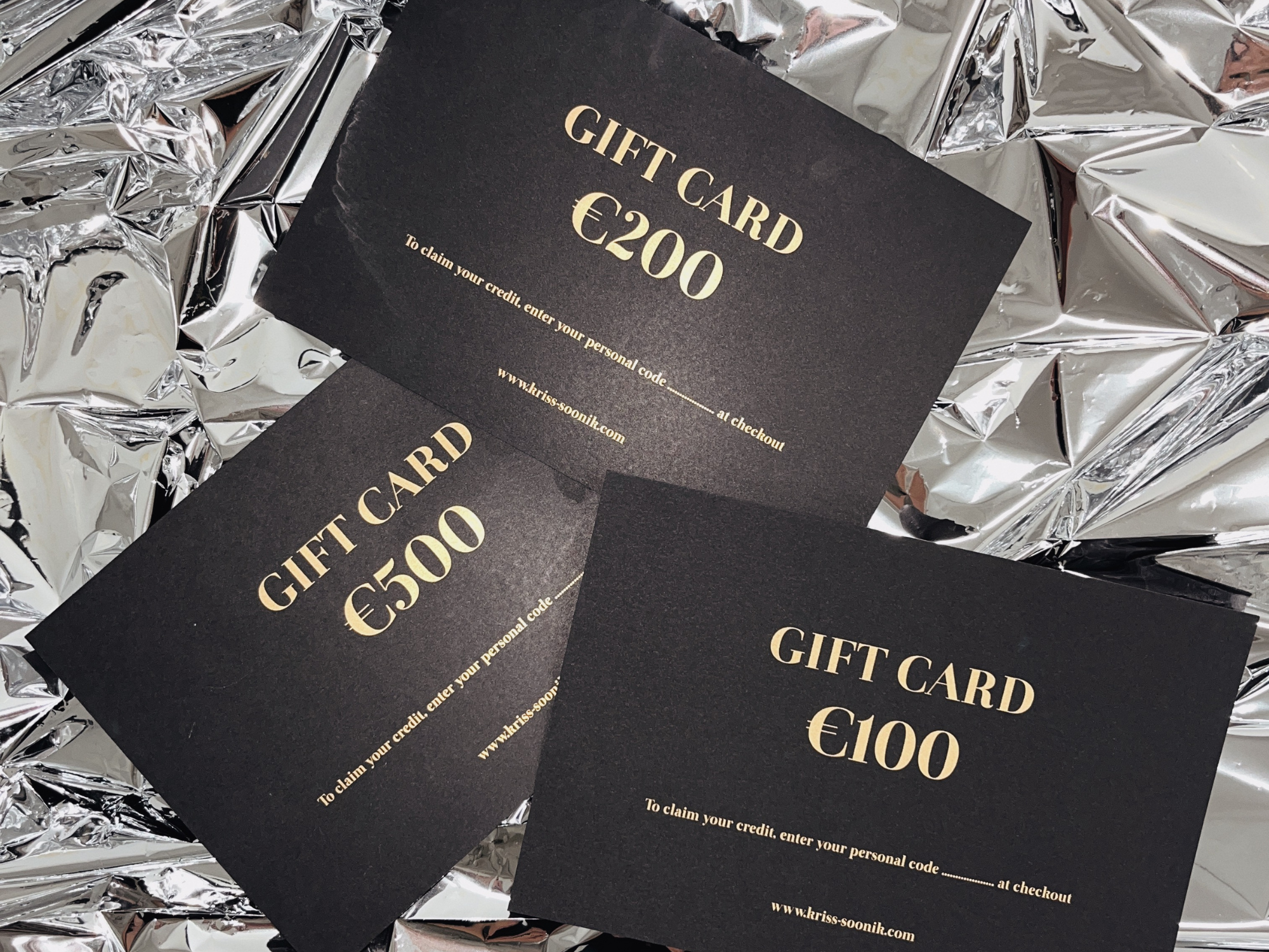 Gift cards Tallinn Fashion Week 2022