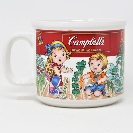 Soup Mug, Campbell's Kids, Large Face, HH Ceramic, 1998 – Antigo Trunk