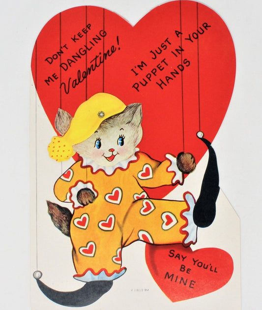 Valentines Day Cards, Vintage Unused, TCG