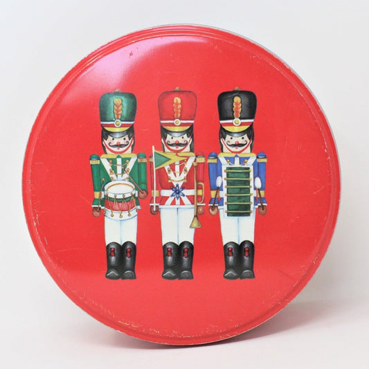 Gift Tin / Cookie Tin, Toy Soldiers, Mrs. Field's, Cylinder, Vintage –  Antigo Trunk
