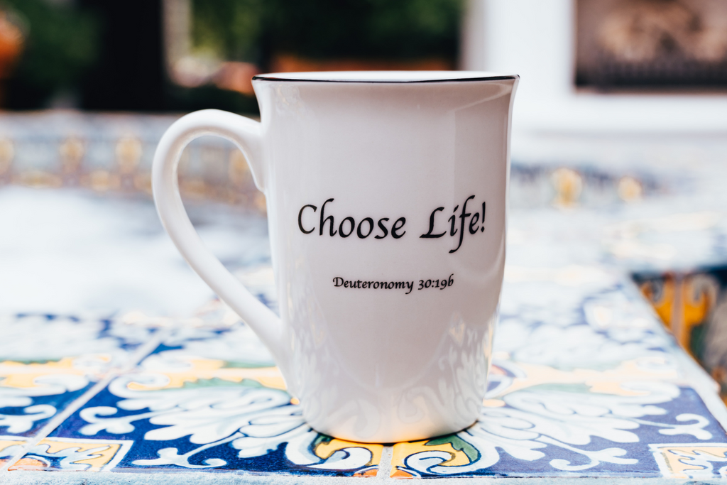 Choose Life Christian Mug