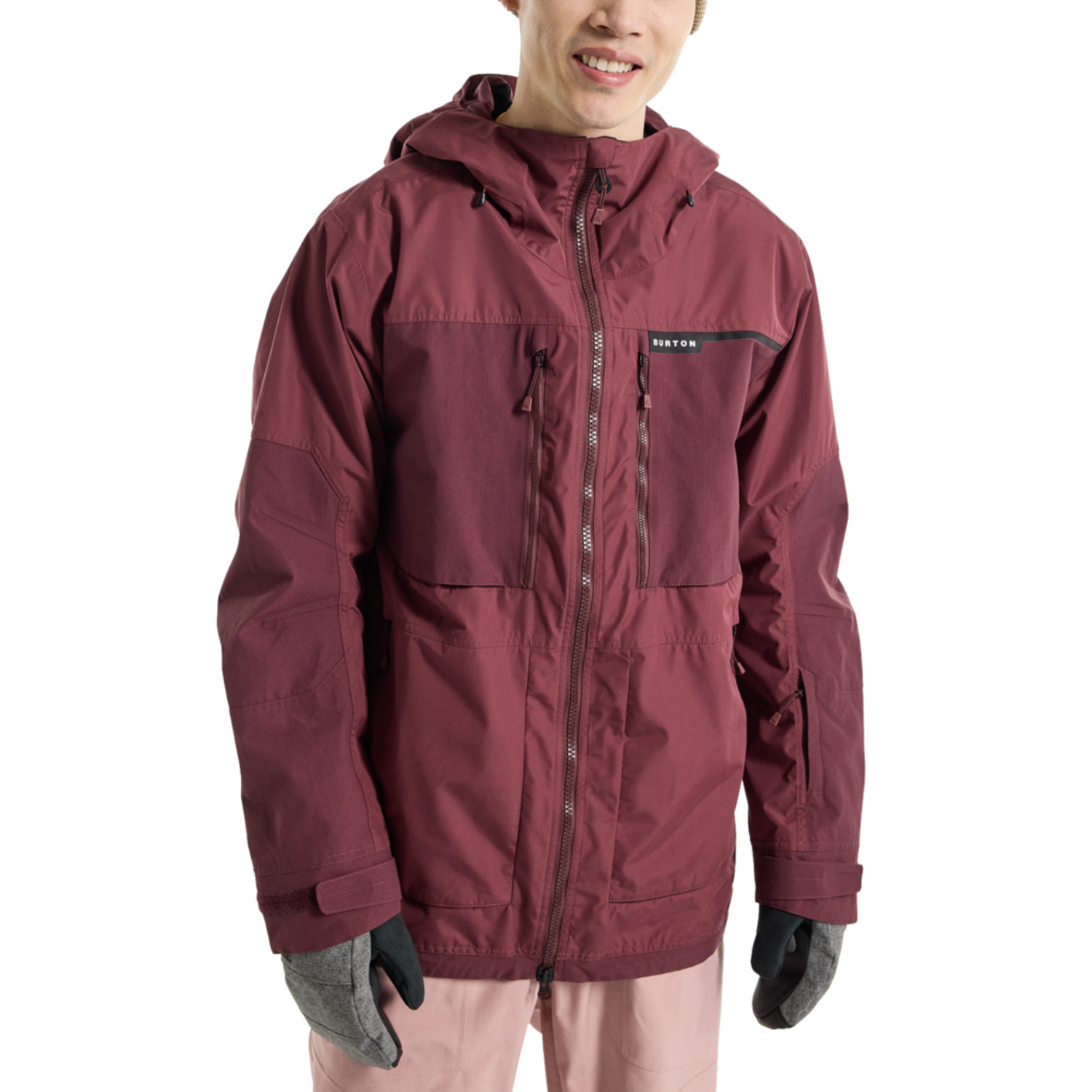 Burton Frostner Jacket 2024   Men's Snow Jacket, Almandine / M