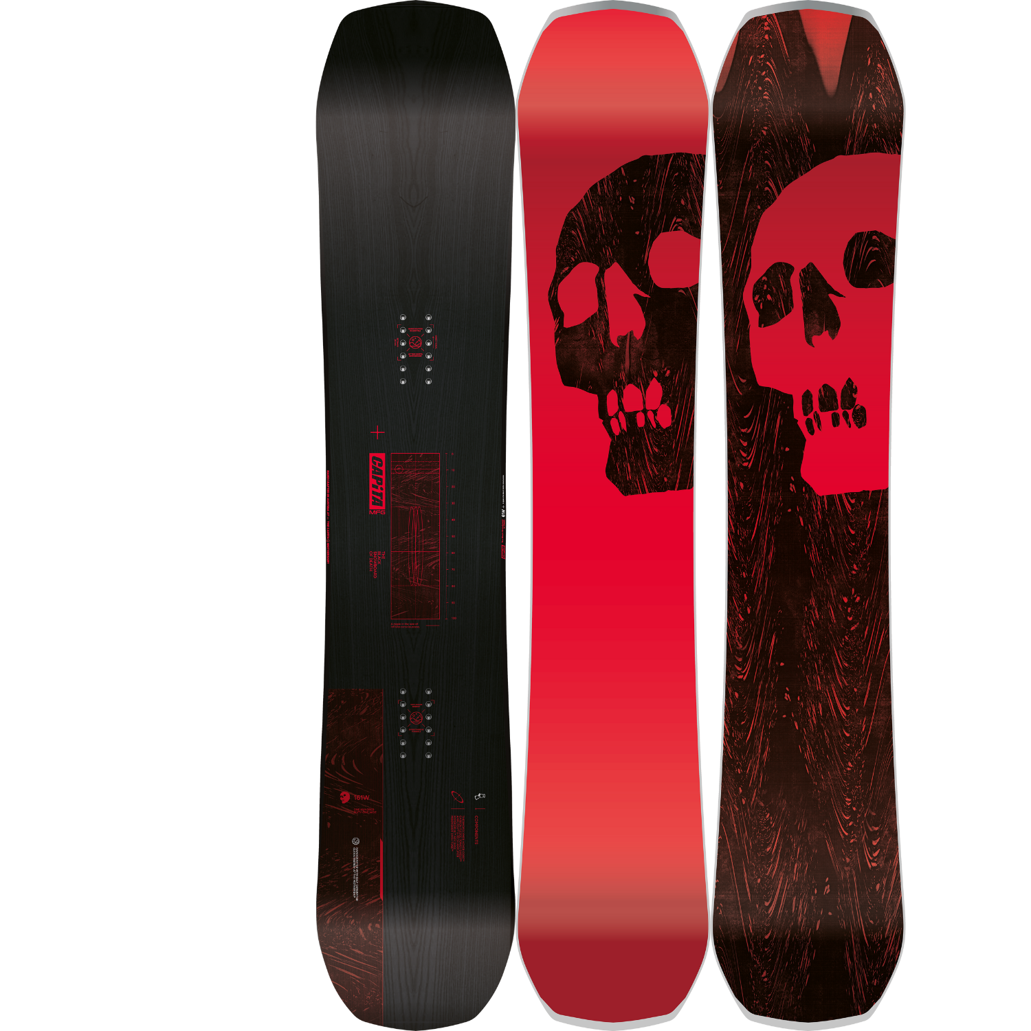 Capita Black Snowboard of Death