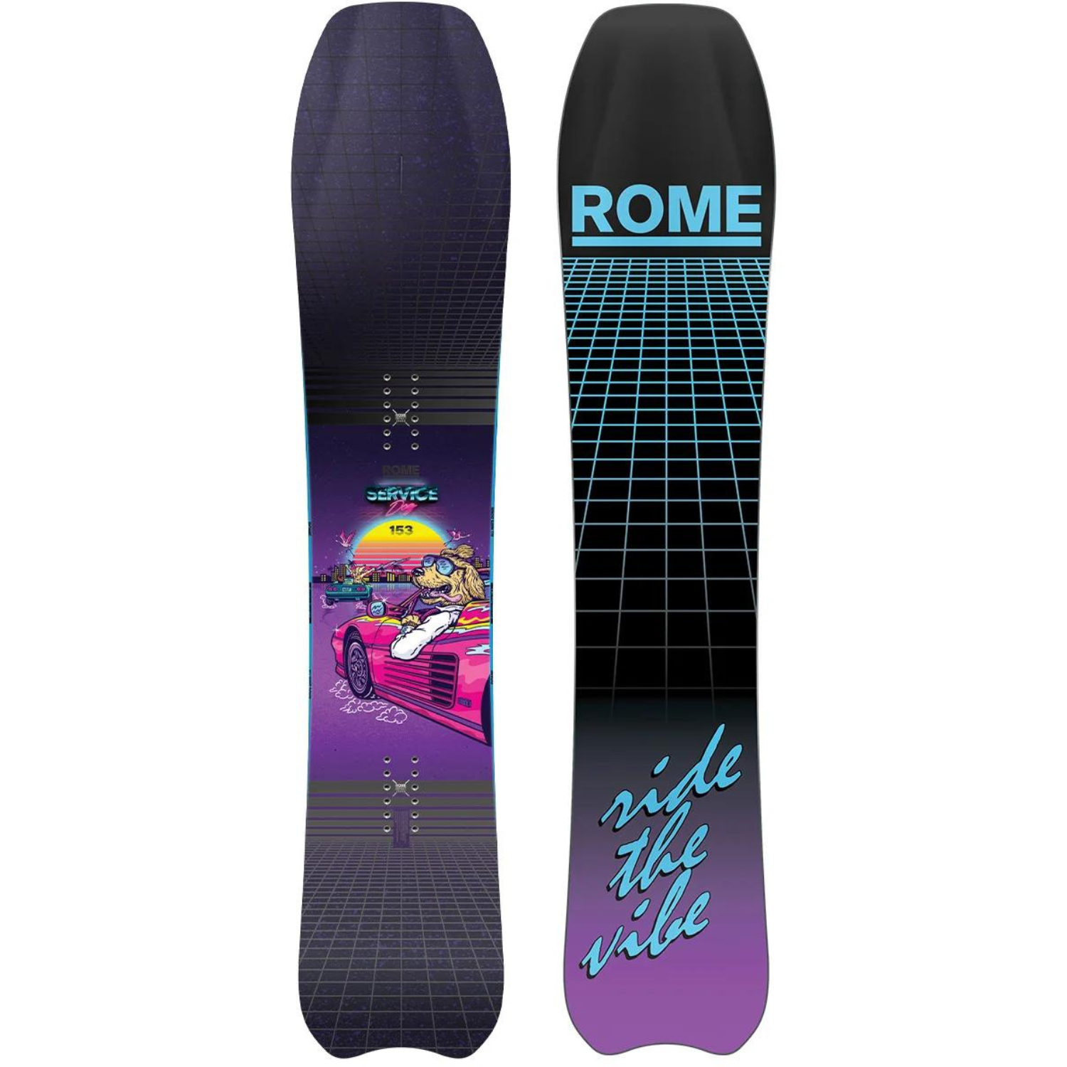 Rome Service Dog 2022-2024 Snowboard Review