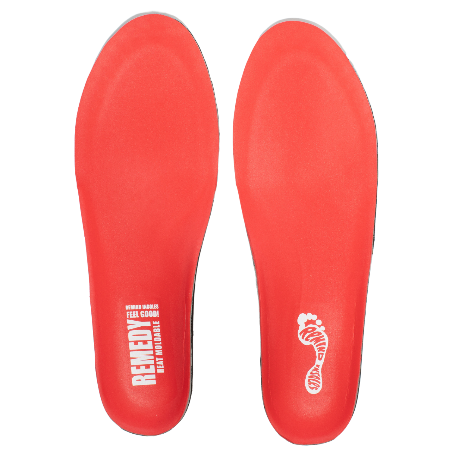 Remind Insoles The Remedy 6MM Custom Arch Heat Moldable Insoles, 13 13.5