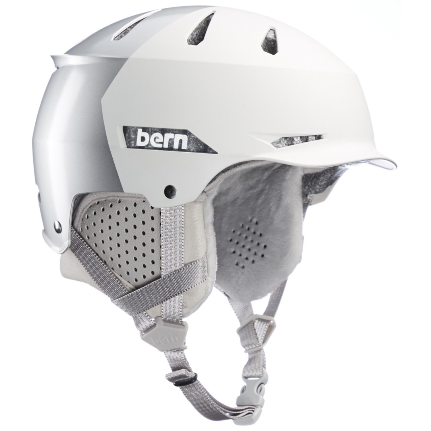 Bern Hendrix MIPS Helmet 2024, Metallic Silver Hatstyle / M