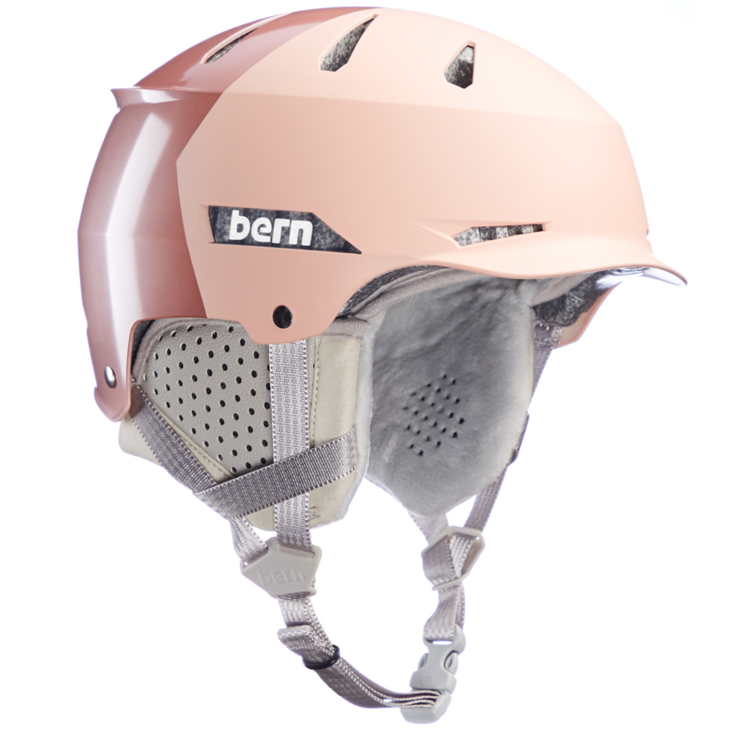 Bern Hendrix MIPS Helmet 2024, Metallic Rose Gold Hatstyle / S