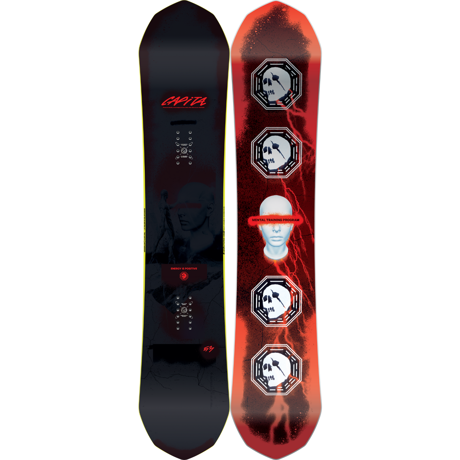 Gelijk Auto Clip vlinder 2024 Capita Ultrafear Camber Snowboard For Sale