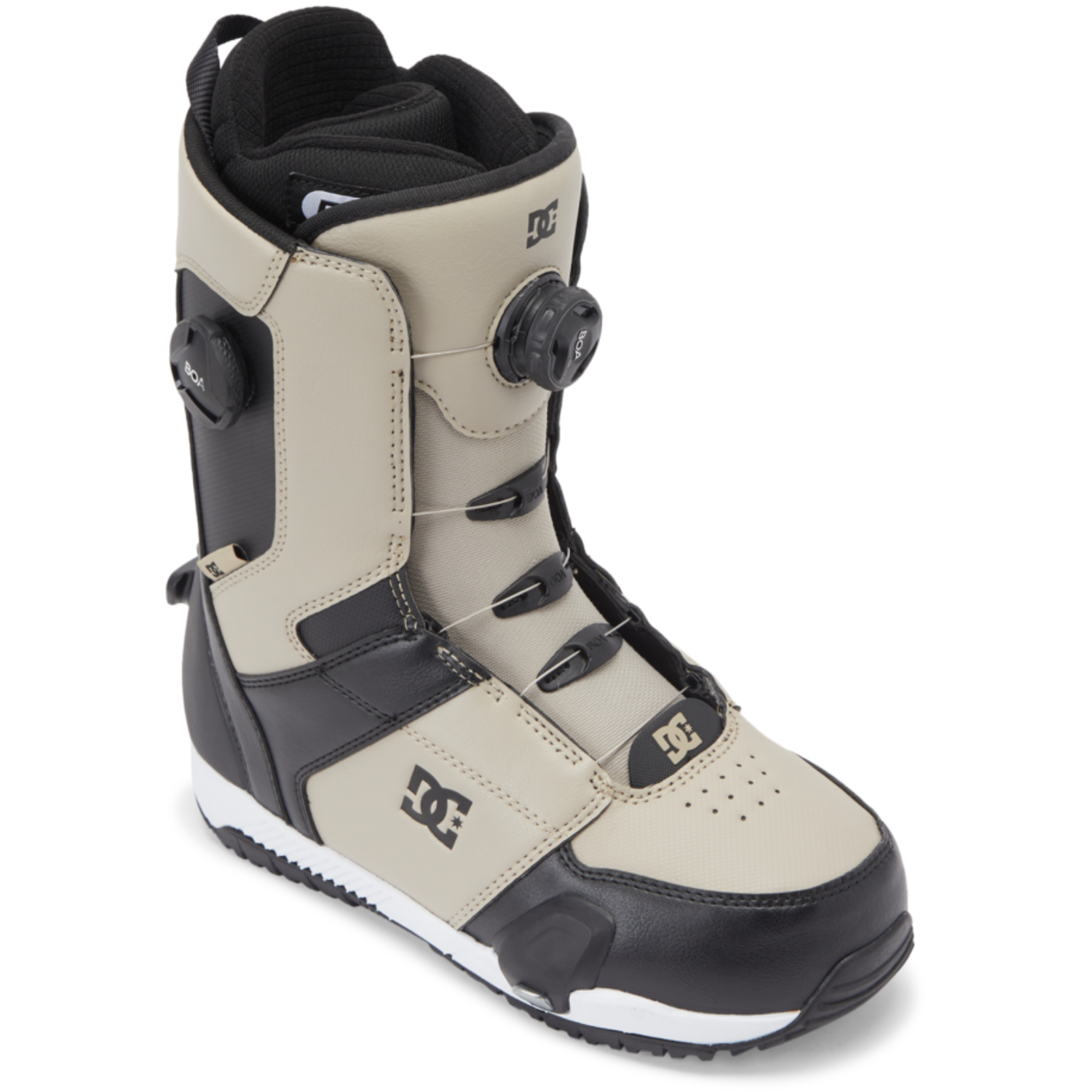 DC Control Step On 2024   Men's Snowboard Boots, LIGHT BROWN/WHITE / 10.5