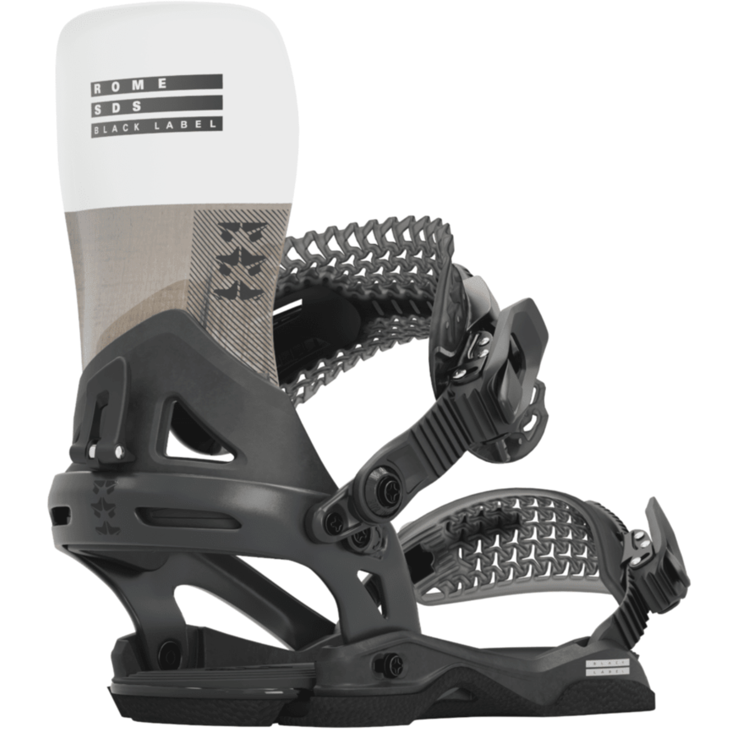 Rome Black Label Bindings 2025   Men's, BLACK/WHITE / M/L