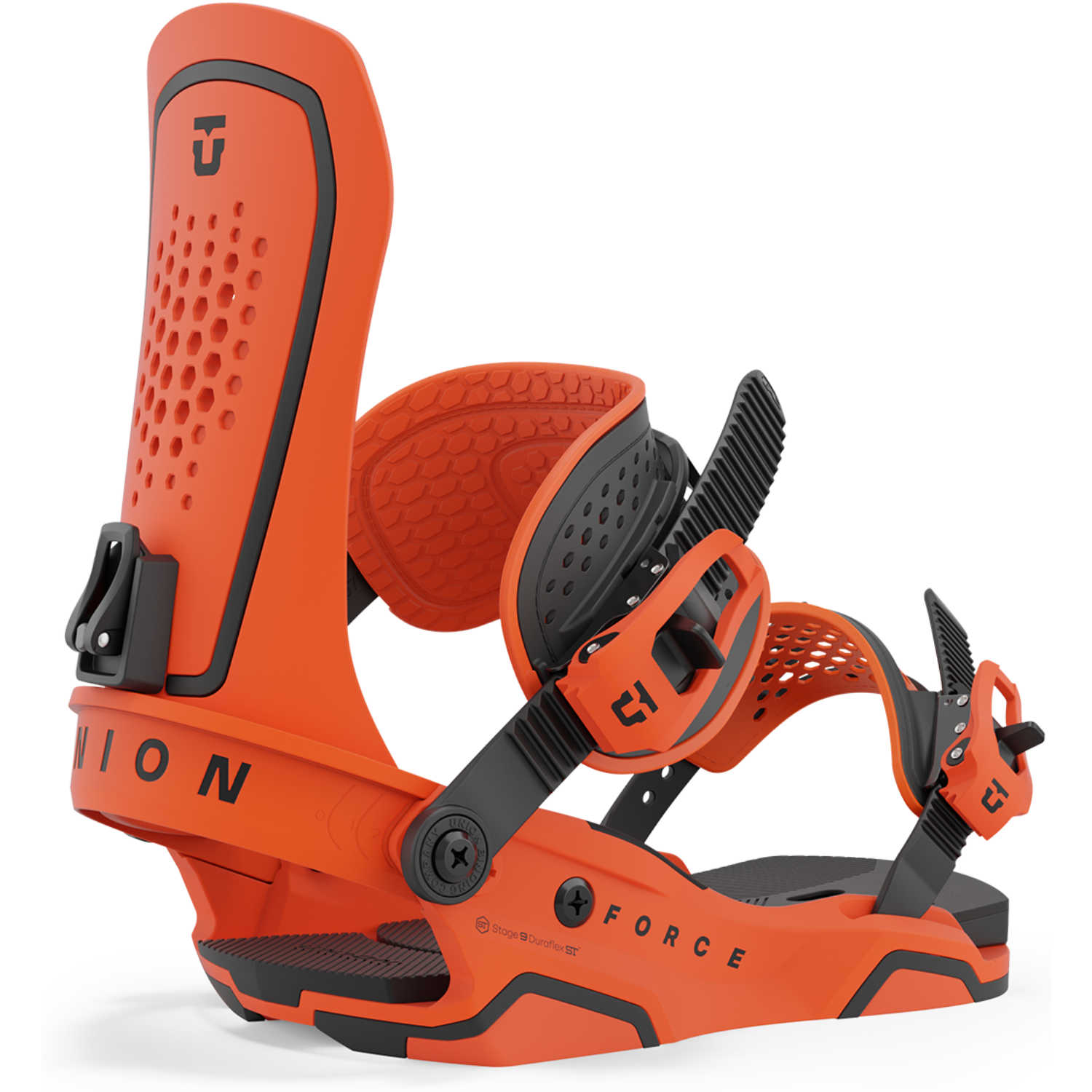 Union Force 2024   Men's Snowboard Bindings, Orange / M