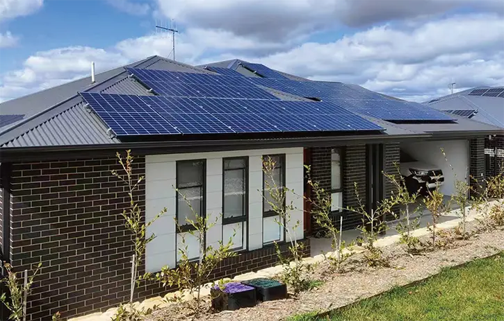Metal Tile Solar Roofing
